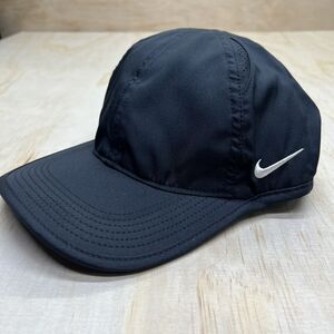 NEW Nike Team Featherlight Blank  Adjustable Dri Fit Cap Hat Black CJ7082-010